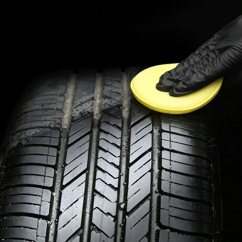 Car Tire Shine Coating Tyre Gloss Plastic Rubber Wheel Restorer Agent Spray Polishing Brightener Cleaner Coating  S22