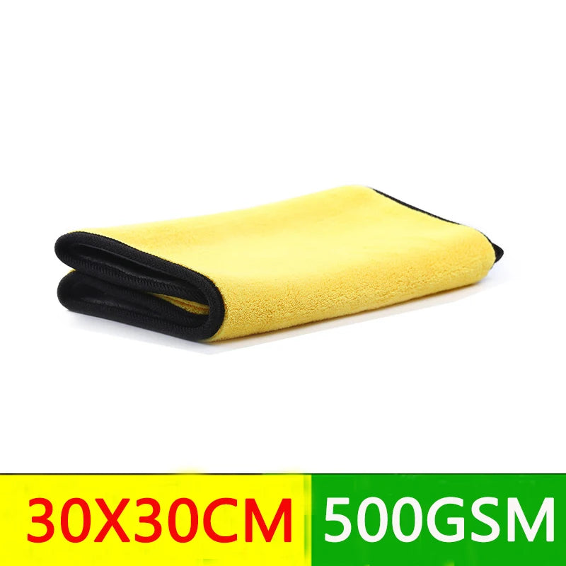 Car Wash Microfiber Towel Car Cleaning Drying Cloth Car Care Cloth Detailing Car Washtowel Never Scrat