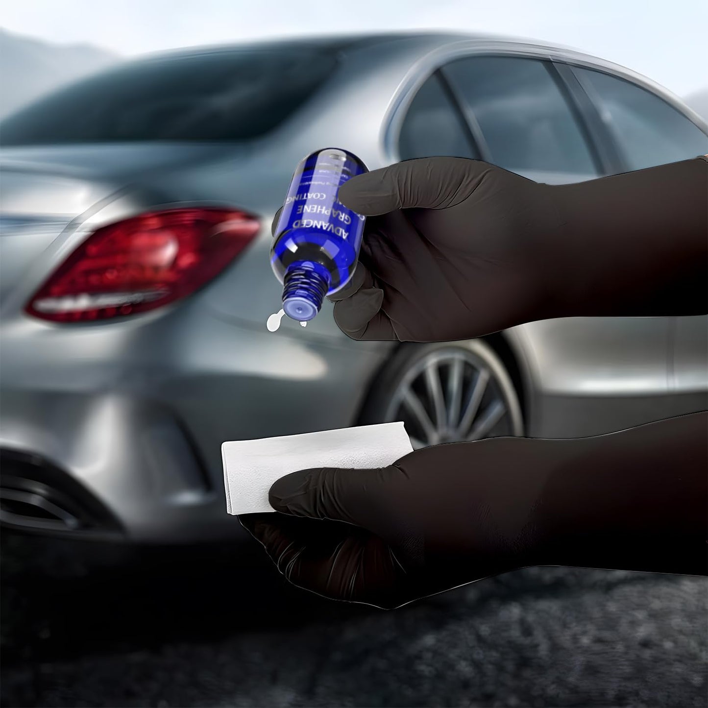 Advanced Graphene Ceramic Coating for Cars(70Ml),12H Graphene Coating for Auto Car Detailing,10+ Years of Long Lasting Car Protection,Gloss Hydrophobicty anti Scratch
