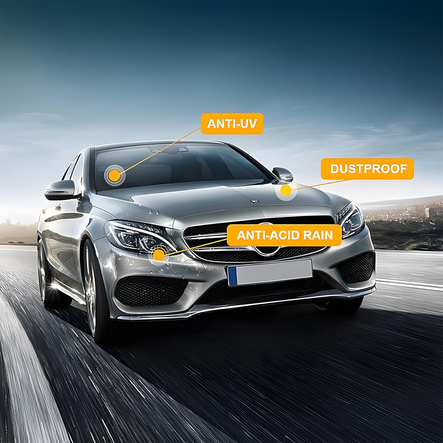 Advanced Graphene Ceramic Coating for Cars(70Ml),12H Graphene Coating for Auto Car Detailing,10+ Years of Long Lasting Car Protection,Gloss Hydrophobicty anti Scratch